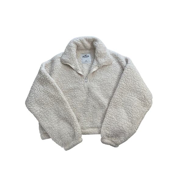 Hollister Sweaters - Hollister Fleece Half-Zip Women's Pullover Size M